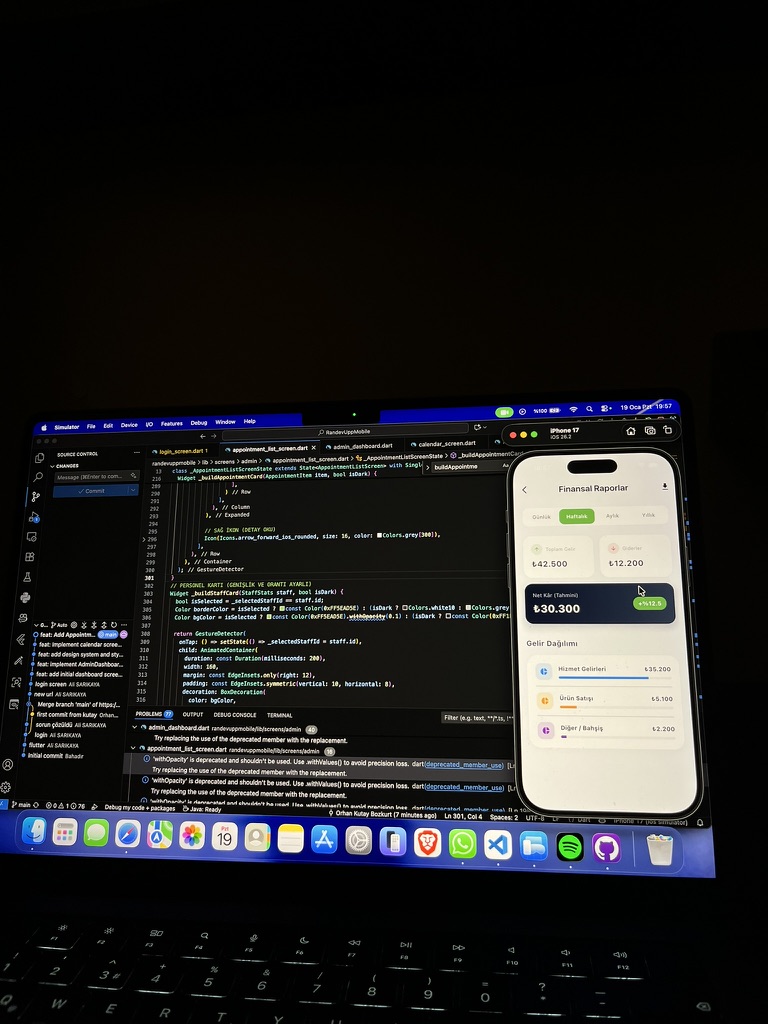 Randevupp Mobil App Geliştirme Süreci